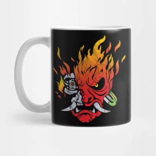 Cyberpunk 2077 - Flaming Samurai Mug